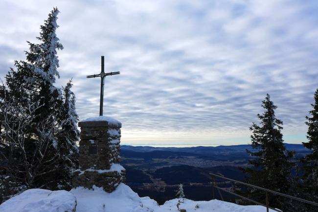Gipfelkreuz des Großen Falkenstein
