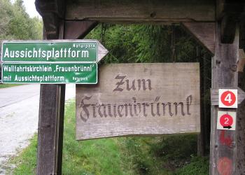 Zum Frauenbrünnl bei Rinchnach